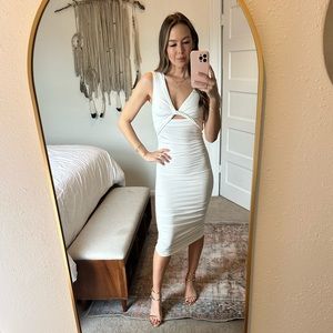 SHEIN White Bodycon Dress